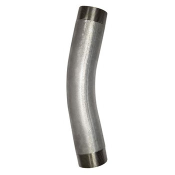 Product image for 2" Rigid Conduit 22-1/2 Degree Elbow, Galvanized Steel