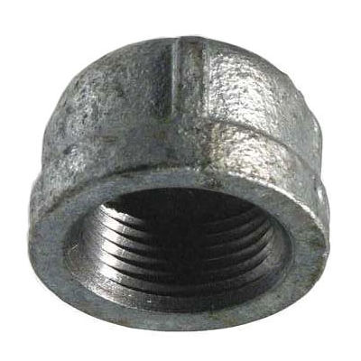 Product image for 4" Rigid/IMC Conduit Pipe Cap, Galvanized Steel