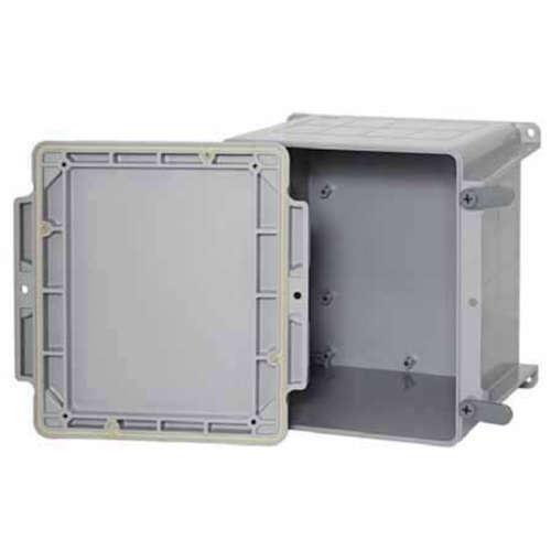 Awclub 7x5x3 Dustproof IP67 Junction Box DIY Case Enclosure Gray 175mm x 125mm x 75mm 