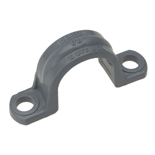 PVC 2-1/2 2-HOLE CONDUIT CLAMP PVC 2-1/2 2-HOLE CONDUIT CLAMP