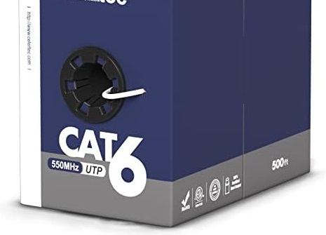 Product image for CAT6 23/4PR NONSHLD CMR WHTJ 1000PB CAT6 RISER WHITE PULL BOX