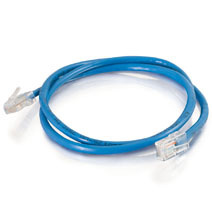 Product image for Quiktron 566-110-005 5ft Q-Series Patch Cord, Cat6, Non-Booted - Blue