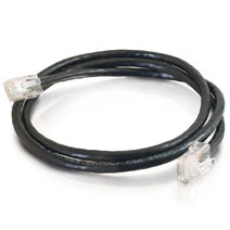 Product image for Quiktron 566-135-007 7ft Q-Series Patch Cord, Cat6, Non-Booted - Black