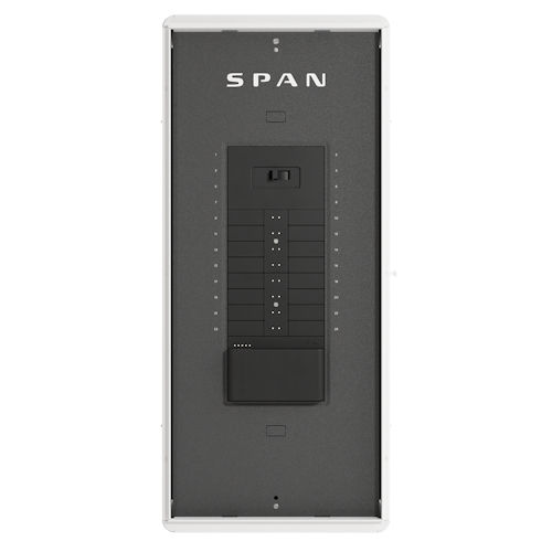Product image for SPAN® PL4R-16MID200-FG Smart Electrical Panel MAIN 16, 100-200A Main Breaker, 225A Busbar, 16 Circuit Spaces, NEMA 3R