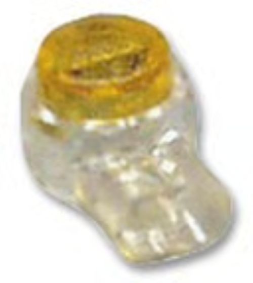 Product image for 3M UY2-D-BULK 19-26 Butt Connector, Two-Port, Gel-Filled (1000ea/box - 5000ea/case)