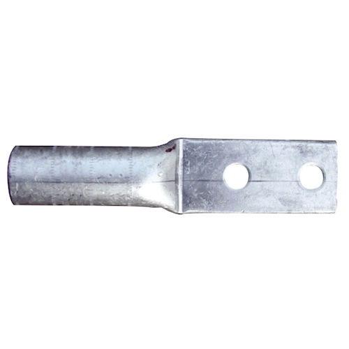 Product image for Blackburn LCU5002 Copper Compression Terminal Lug, Tin Plated, Conductor Size 500MCM Strand Copper, 4-3/4" Length, Die U34RT