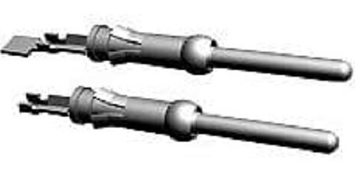 ALEL 66103-3 CONTACT; PIN; 16; BRASS; SIGNAL; GOLD (15) OVER NICKEL (50); 24-20 AWG; CRIMP