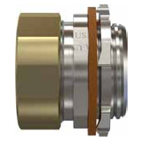American Fittings EC753BUSRT 1-1/4" EMT Insulated Compression Connector, Raintight, Steel (USA) Product image for American Fittings EC753BUSRT 1-1/4" EMT Insulated Compression Connector, Raintight, Steel (USA)