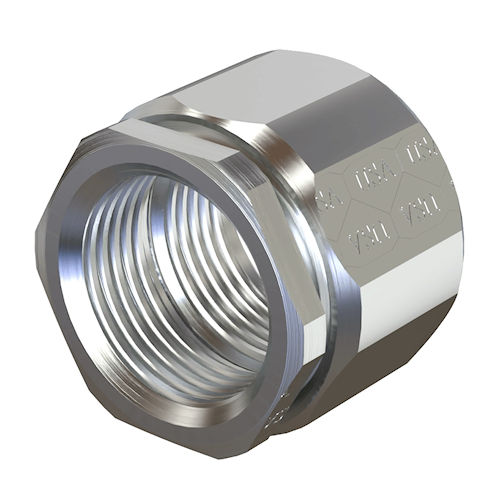 Product image for American Fittings ER75 3/4" Rigid/IMC 3pc Erickson Coupling, Steel (USA)