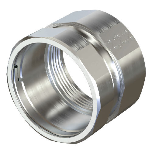 Product image for American Fittings ETR400 4" EMT Compression to Rigid Threaded Conduit Adapter, Steel (USA)