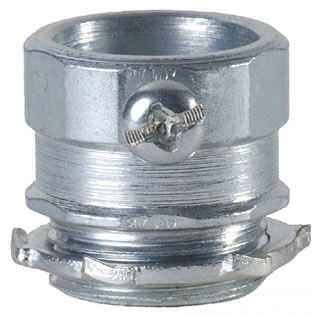 Product image for American Fittings SS55US 2" EMT Set Screw Connector, Steel (USA)