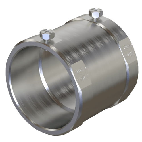 Product image for American Fittings SS65US 2" EMT Set Screw Coupling, Steel (USA)