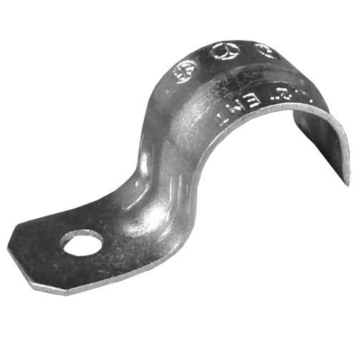 Appleton 1902 3/4" EMT 1-Hole Steel Strap Product image for Appleton 1902 3/4" EMT 1-Hole Steel Strap