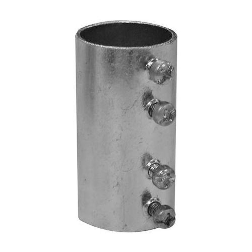 Appleton 5200S 2" EMT Set Screw Coupling, Steel Product image for Appleton 5200S 2" EMT Set Screw Coupling, Steel