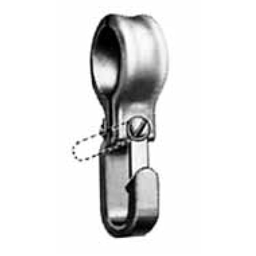 Product image for Appleton FHSN-75 Conduit Suspension Pendant Fixture Hanger, 3/8" Jaw Opening, fits 3/4" Conduit, Malleable Iron