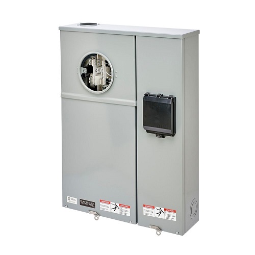 Product image for B-Line U225MTBHMS15 Meter Breakers, 200A, Test Block, 7 Jaws, 1 Position, Ring