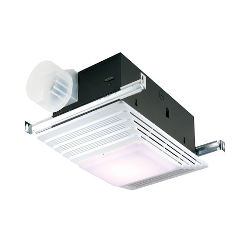 Product image for Broan 765H80LB 80 CFM Bathroom Exhaust Fan w/ Heater & Light, 2.0 Sones