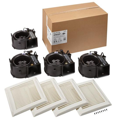 Product image for Broan AEN80BF1 Flex™ Series Bathroom Ventilation Fan Finish Pack, 80 CFM, 1.5 Sones