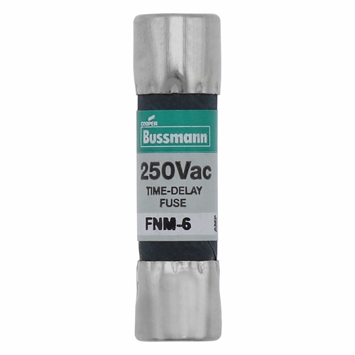 Product image for Bussmann FNM-1-1/4 1-1/4amp Time-Delay Supplemental / Midget Fuse, Melamine Tube, 13/32" x 1-1/2", 250Vac
