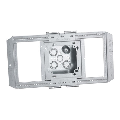 Product image for Caddy TBP4D Heavy Duty Telescoping Bracket Between Stud Assembly, 4" Box