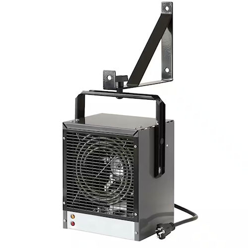 Product image for Cadet CGWH4031G Electric Garage/Workshop Heater, 4000W 240V, Built-In Thermostat, Plug-In