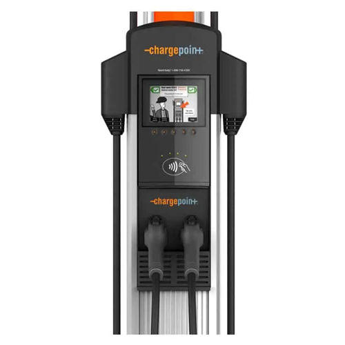 ChargePoint CPCT4021-GW1-BOL Dual Port Bollard Mount EV Charger Kit, Consists of: 1-CT4020-HD-GW-LTE, 1-CT4000-CMK6, 1-CT4001-BD, 1-CT4001-CAP, 1-CT4001CCM