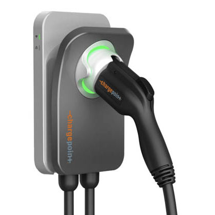 Product image for ChargePoint CPH50-HARDWIRE-L23 Home Flex 50Amp 12KW WiFi Hardware, 23ft Cable, 240V