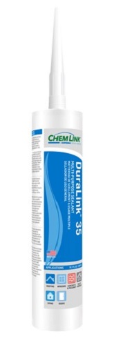 CHEMLINK F1263GR DURALINK-35-GRAY MULTI-PURPOSE SEALANT 10.1 OZ Product image for CHEMLINK F1263GR DURALINK-35-GRAY MULTI-PURPOSE SEALANT 10.1 OZ
