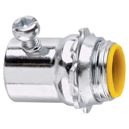 CROUSE-H 1451 3/4-IN EMT STEEL SETSCREW INSULATED THROAT CONNECTOR CROUSE-H 1451 3/4-IN EMT STEEL SETSCREW INSULATED THROAT CONNECTOR