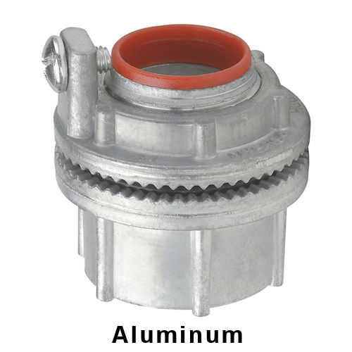 Product image for Crouse-Hinds / Myers™ STAG-1 1/2" Ground Hub, NEMA 2, 3, 3R, 4, 4X, 12, Aluminum