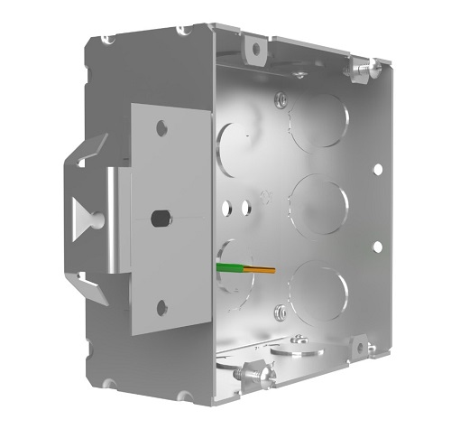 Product image for Crouse-Hinds TP5MSB 4-11/16" x 2-1/8" Sq. Box and MSB Brackets