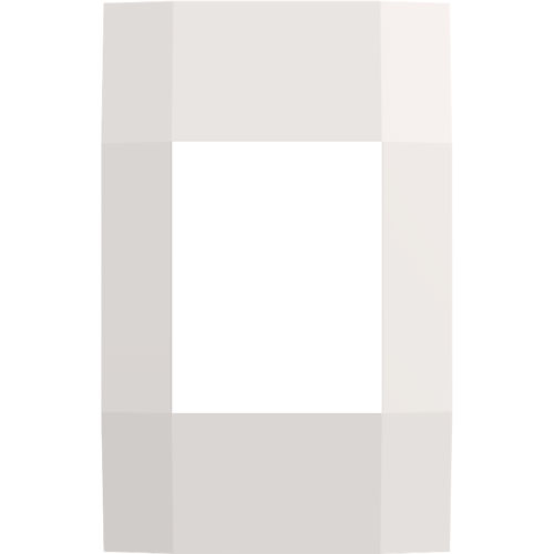 DEAKO DS-FP1Y-WHWH-UCX 1-GANG FACEPLATE