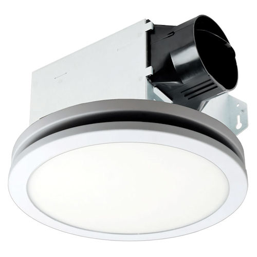 Product image for DELTAPRO ITG100RLED 100CFM FAN LED EDGE LIT FLAT ROUND PANEL