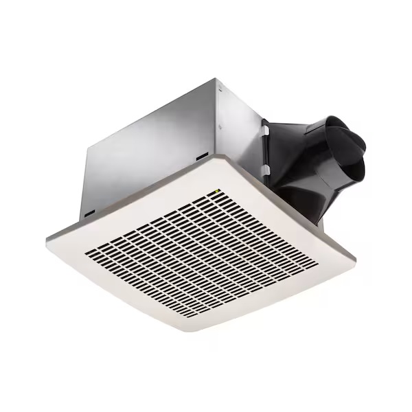 Product image for Delta Breez VFB25AEH 4 Inch Duct 130 CFM 19.1 W 1.3 Sones Humidity Sensor Exhaust Fan