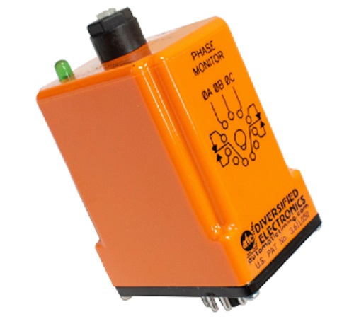Diversified SLA-440-ALE Phase Voltage Monitor, 430-480 Operating Voltage, DPDT, 360VA Inductive, 3A Resistive