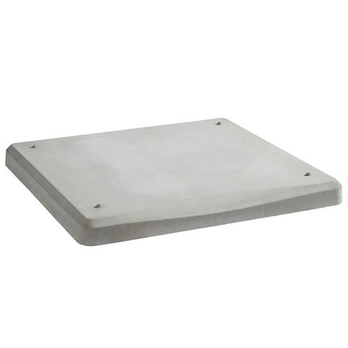 DiversiTech FG3154-3K 31" x 54" x 3" UltraPad&#8482;, Fiber-Concrete Composition, for Kohler 14RESA / 20RESC Generators