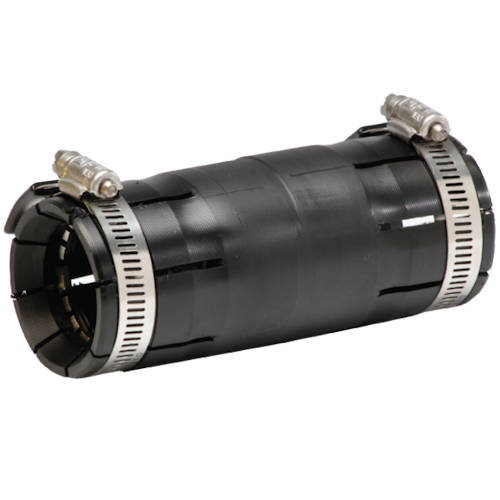 Product image for Duraline 20000123 2" Shur-Lock II Conduit Coupler SDR 2.375" +/- 0.020"