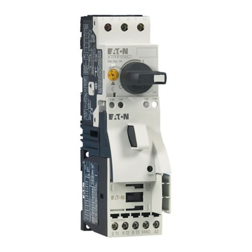 Product image for Eaton XTPR001BC1 IEC Motor Control, Manual Motor Protector, 1A, 45mm Frame Size
