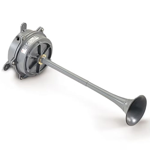 Federal Signal 55-120-1 Resonating Horn, 120VAC 60Hz, 0.75A, 105 dBa @ 10', Weatherproof Cast Aluminum Housing