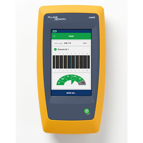 Product image for Fluke LIQ-KIT LinkIQ&8482; Cable+Network Tester