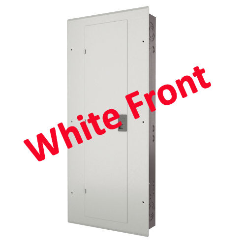 Product image for GE PLM4222W PowerMark™ PRO 225A 42-Circuit Main Lug Convertible Loadcenter, Plug-On Neutral Single-Phase, NEMA-1, White