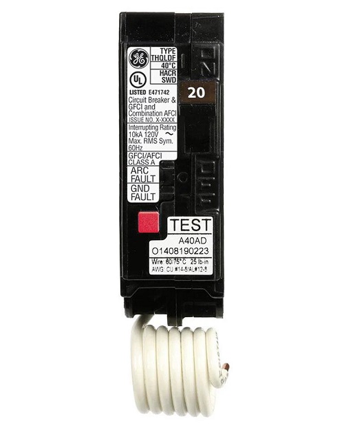 Product image for GE THQL1120DF 20 A, 10 KA, DUAL FUN
