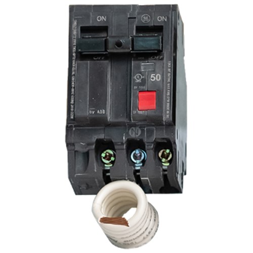 Product image for GE THQL2150GFT2 THQL 2P 120/240V 50