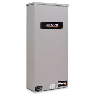 Product image for GENERAC RXEMW200A3 200 AMP ATS 120/240 SINGLE PHASE WITH PWRVIEW