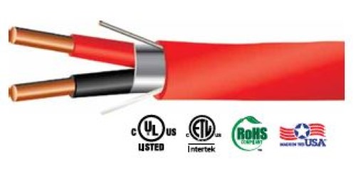 Product image for COLEMAN 98620-06-04 16/2 FPLR FIRE ALARM CABLE UNSHIELDED RISER RATED