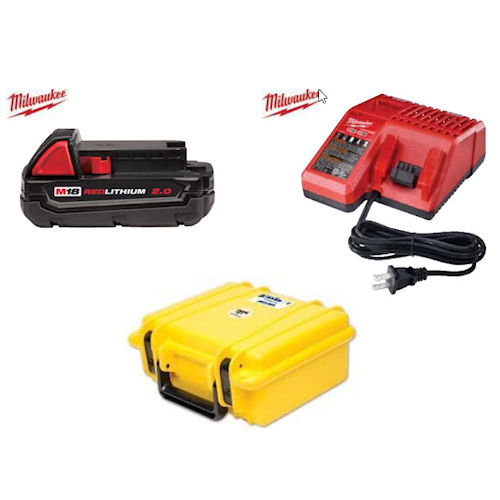 Harger DAK Accessory Kit for DRONE Controller, includes Battery, Charger & Case