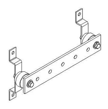 Product image for Harger GBI14212E 1/4" x 2" x 12" Copper Ground Bar