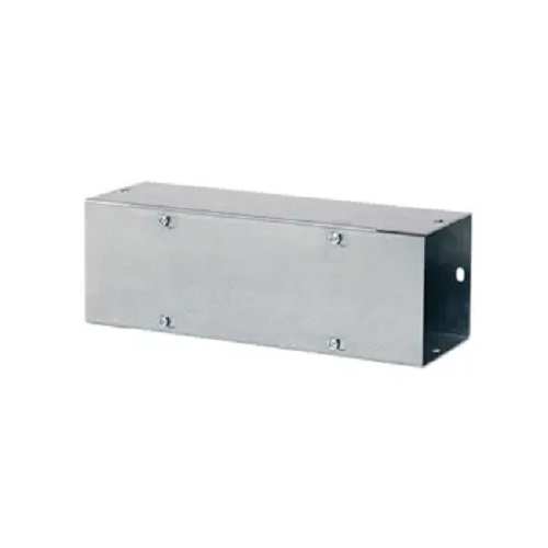 Product image for Hoffman F1010T196GV Straight Section, Lay-In Galvanized Flat Cover, Type 1, 10.00x10.00x96.00, Steel