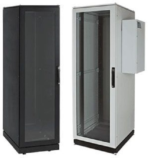 Product image for Hoffman PS2010FVB Side Full Vented Server Cabinet, Fits 2000 x 1000Mm, Steel Black
