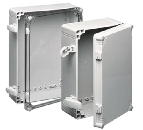 Product image for Hoffman Q202013PCIQRCC Q41 Junction Box, 200mmH x 200mmW x 123mmD, NEMA Rating